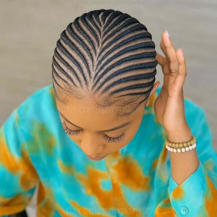 . All Back Hairstyle for School