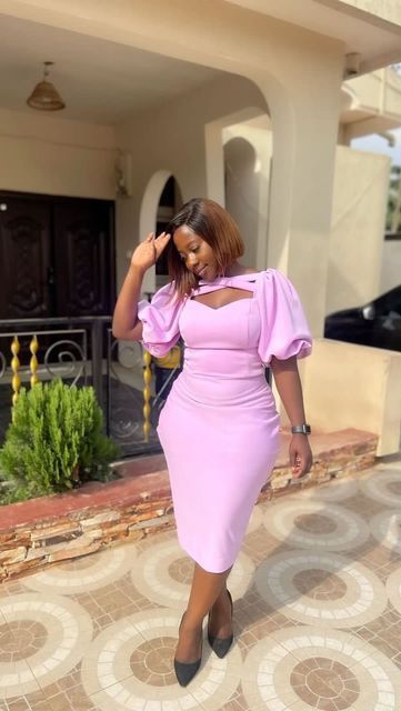 Simple English Plain Material Styles for Ladies