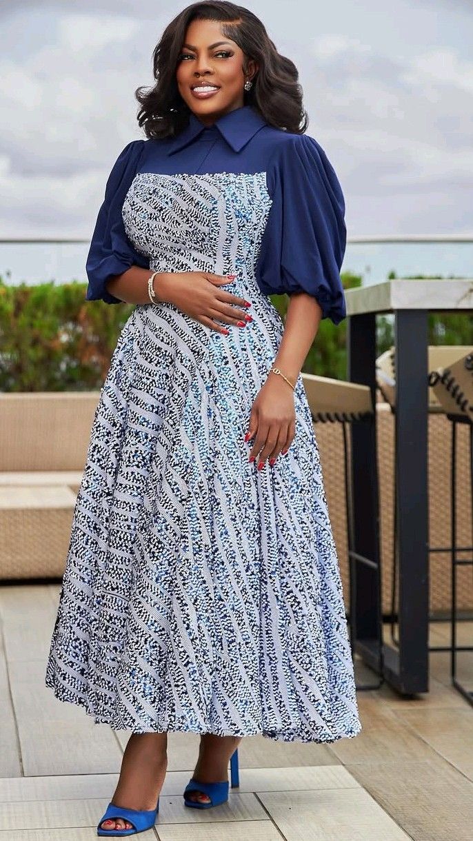 Chiffon Gown Styles For Church