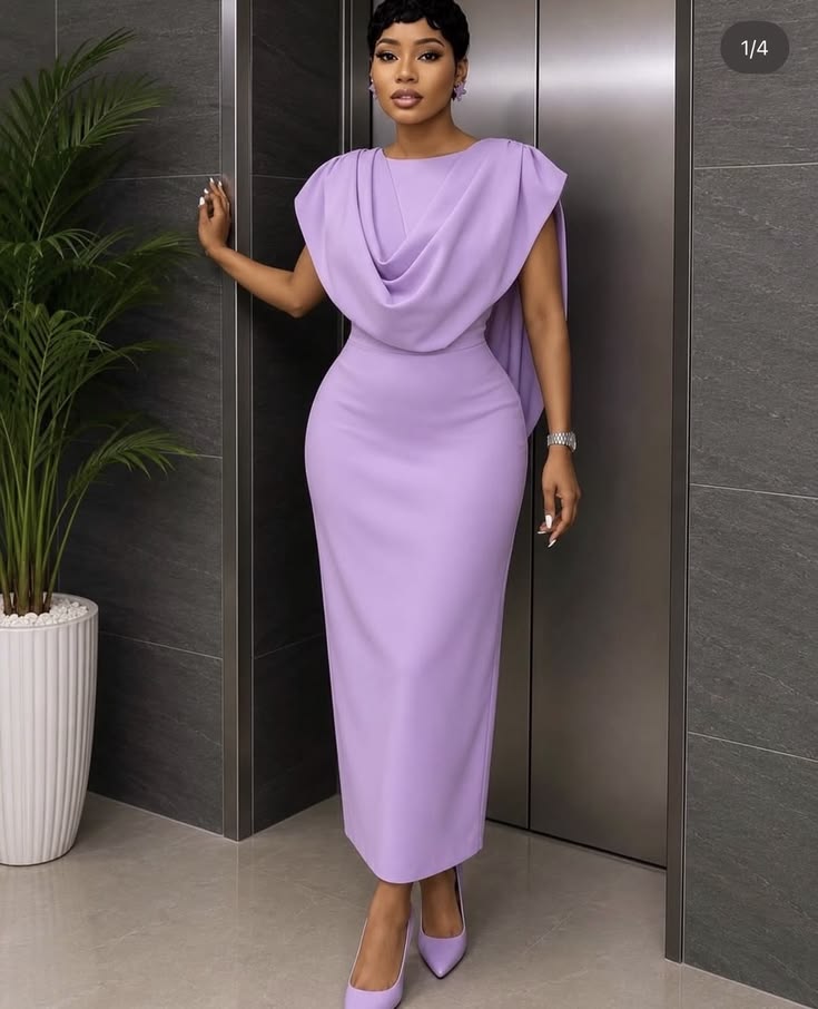 Comfortable Crepe Material Gown Styles