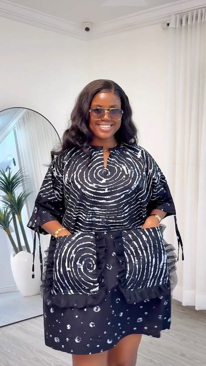 Short New Styles for Kampala Gown ​