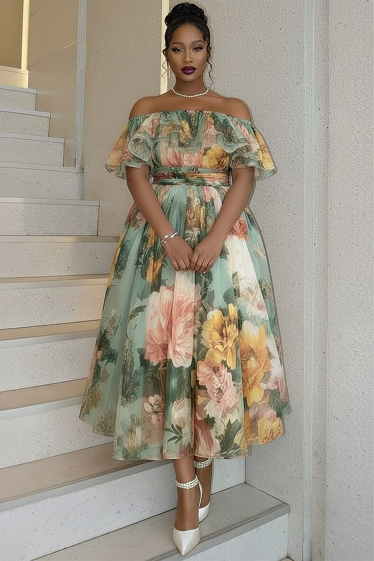 Off -Shoulder Gown Ideas