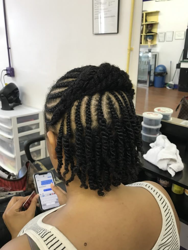 Natural Twist Styles for School Students
