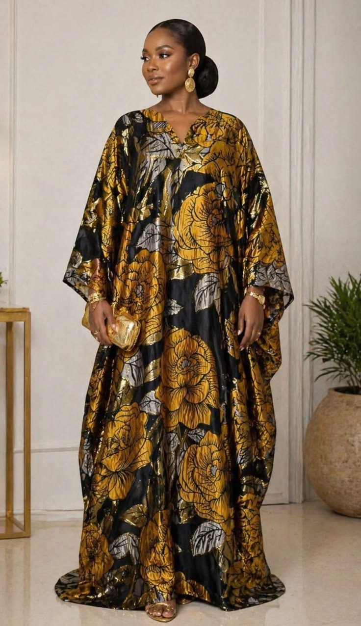 Bubu Gown Styles with Material