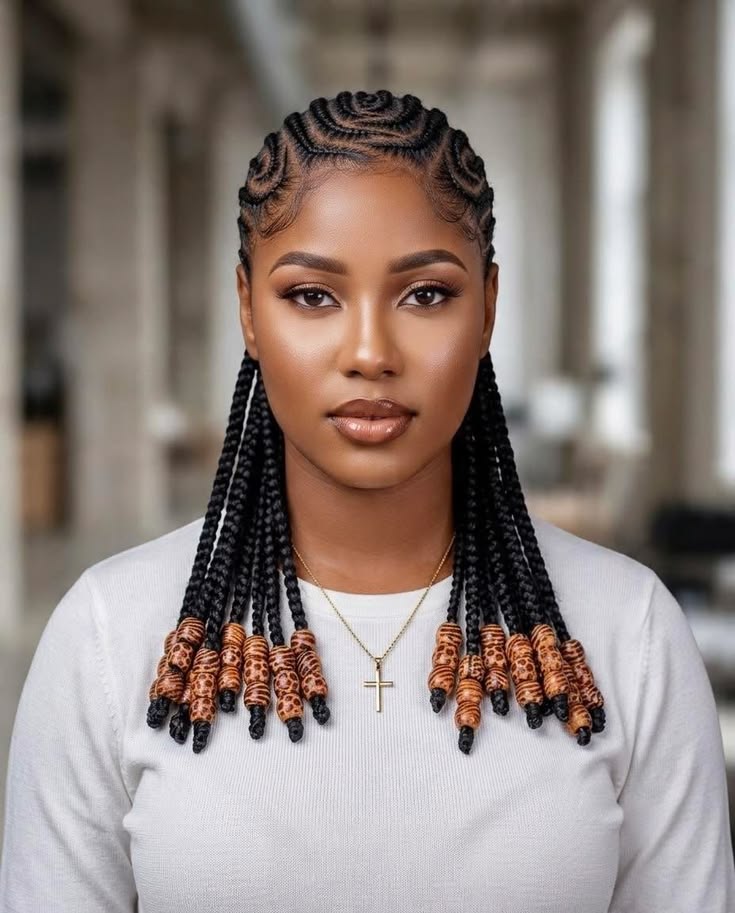 Short All-Back Hairstyle with Attachment