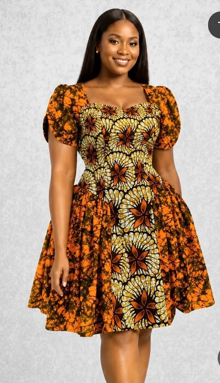 Latest Beautiful Short Gown Styles for Ladies 