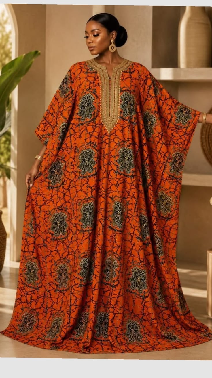 Bubu Gown Styles with Ankara