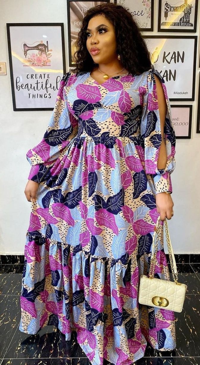 Simple Chiffon Gown Styles for Church