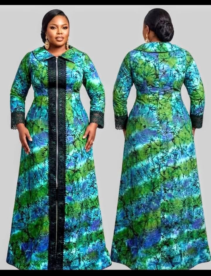 New Styles for Kampala Gown for Matured Women ​