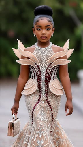Other Gorgeous Simple Lace Styles for Girl Child ​
