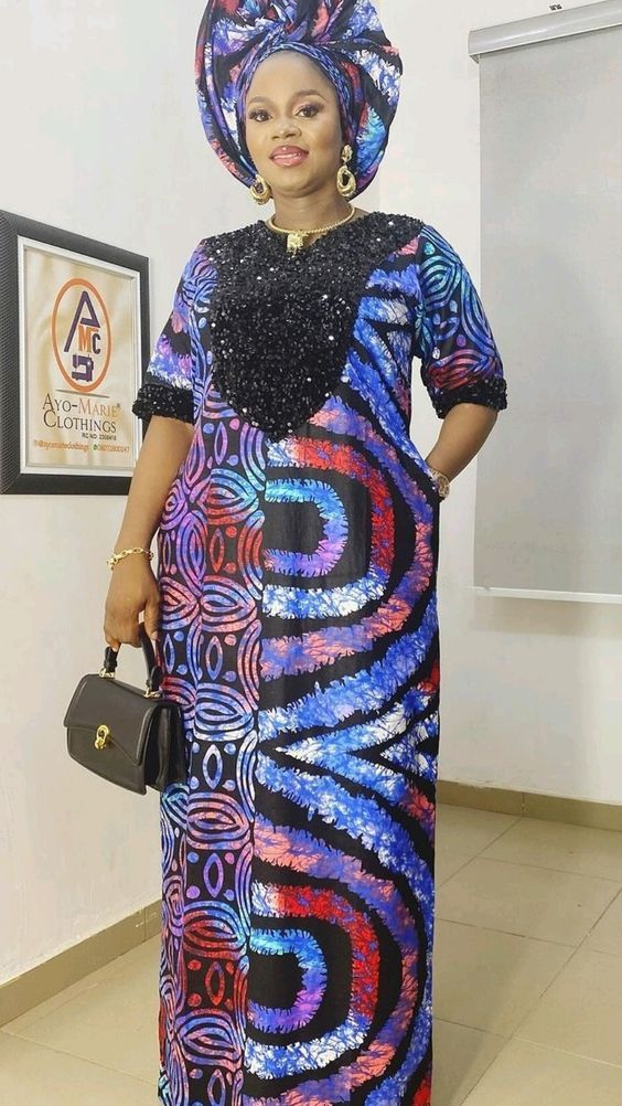 Mature Bubu Gown Styles