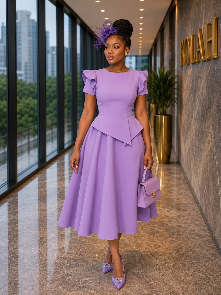 Simple English Gown Styles