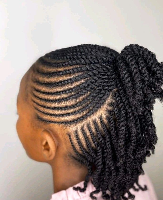 Simple Secondary School Hairstyle
