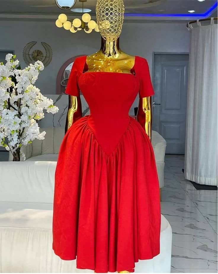 Crepe Material Gown Styles