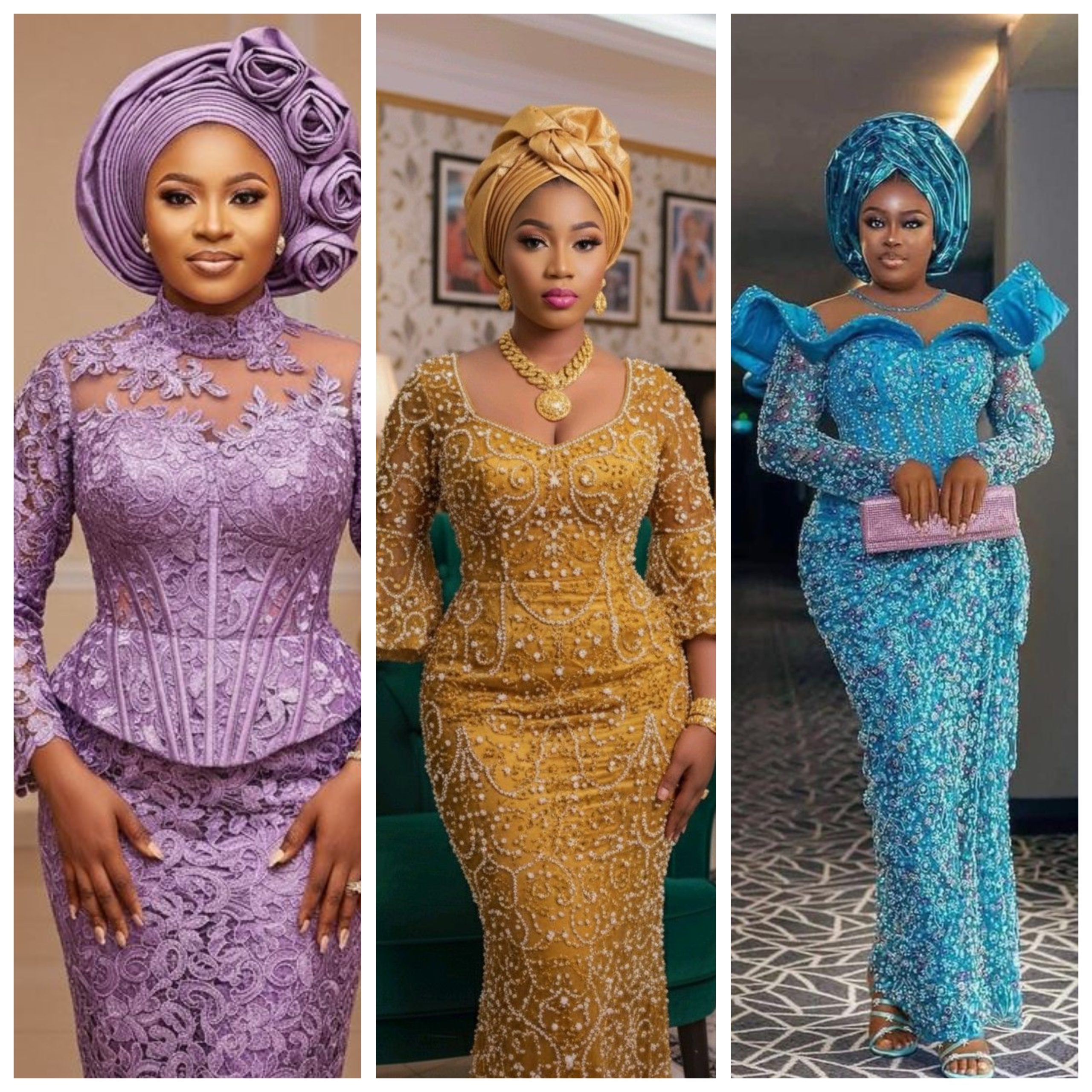 Mature Lace Gown Styles