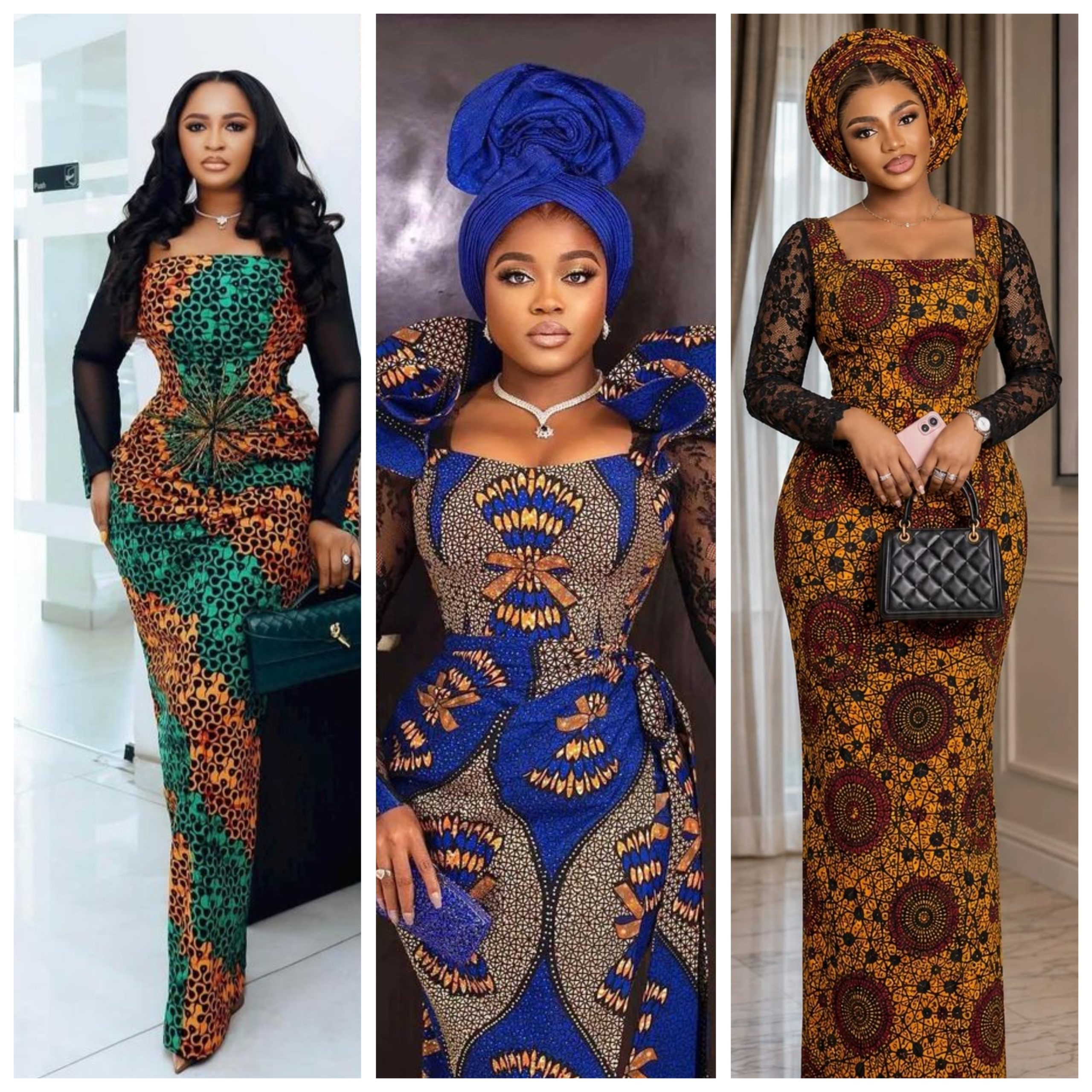 Simple Classy Ankara Long Gowns 