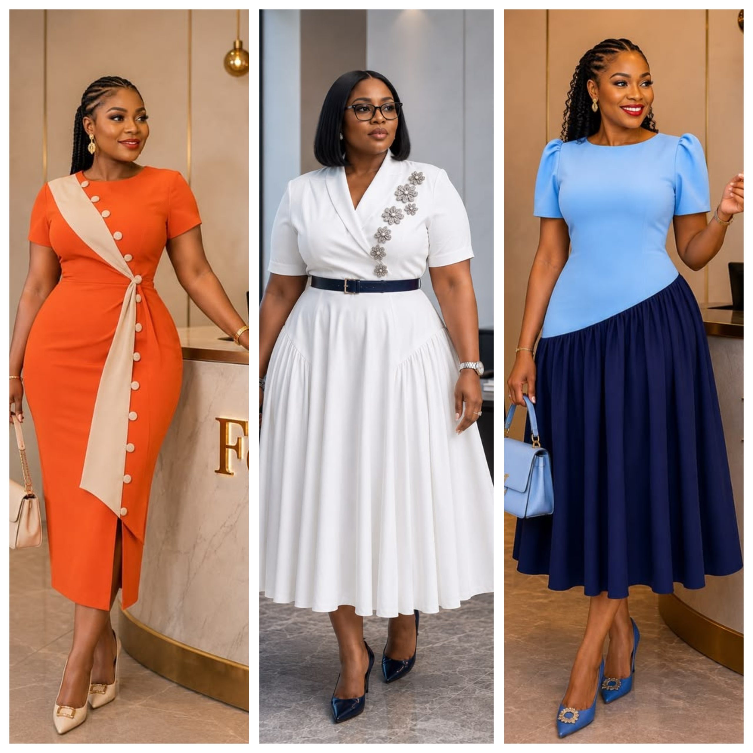 Simple English Gown Styles