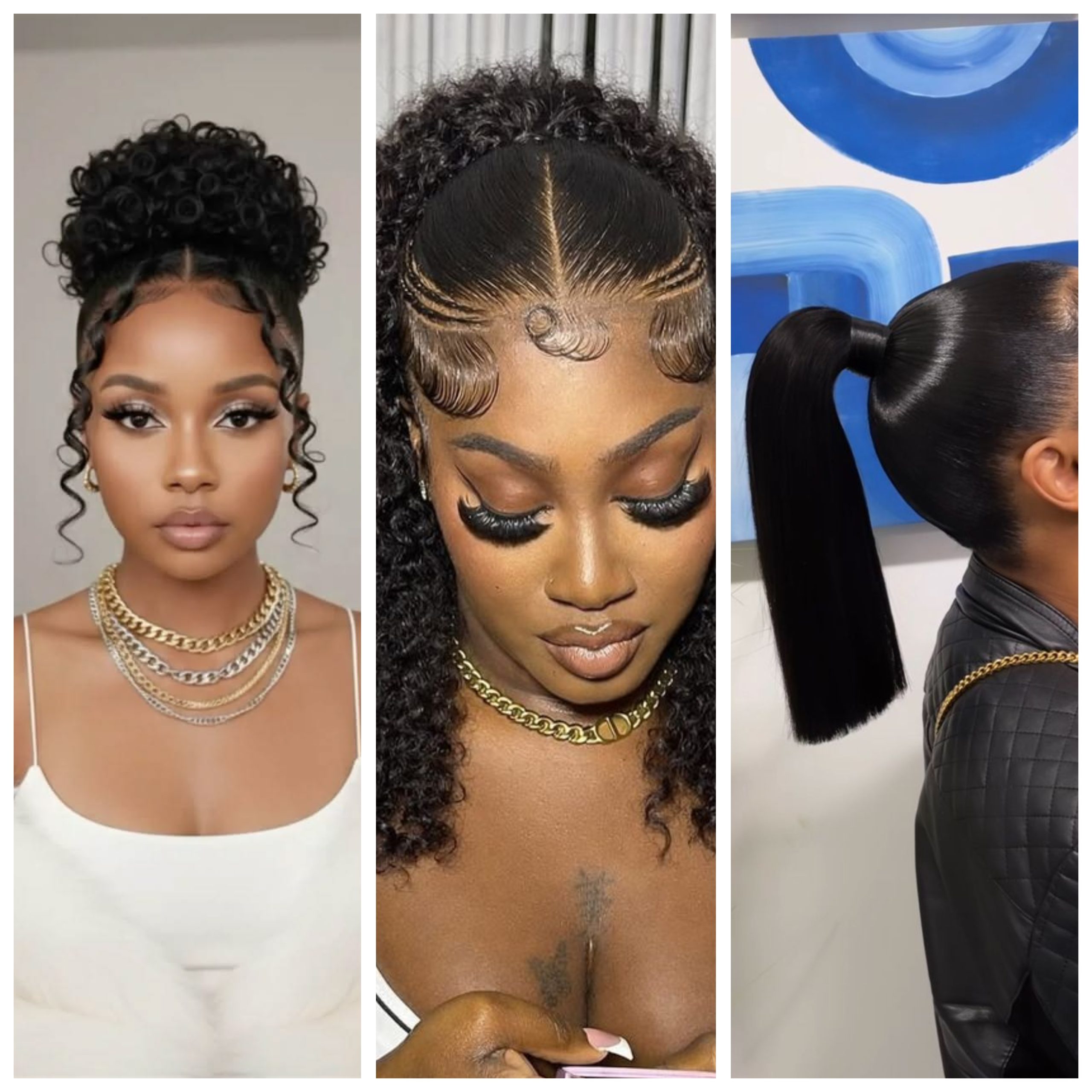Packing Gel Hairstyles with Attachment ​