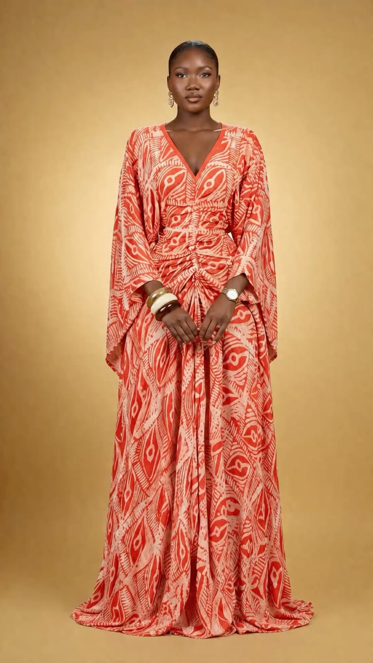 Bubu Gown Styles for Slim Ladies