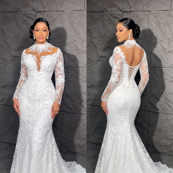 Open-Back Bridal Lace Styles