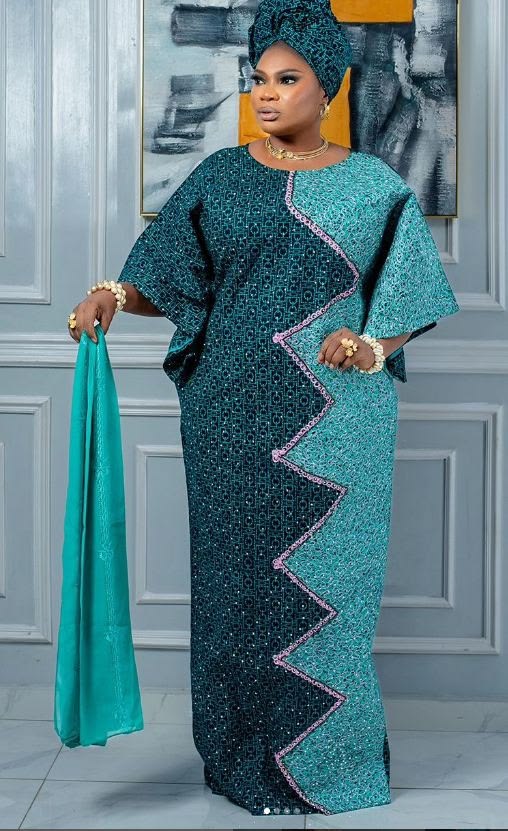 Mature Bubu Gown Styles