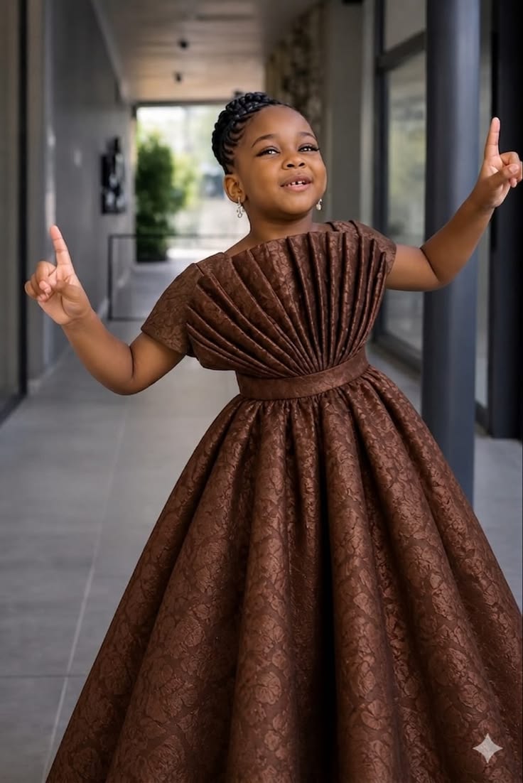 Trending Simple Lace Styles for Girl Child
