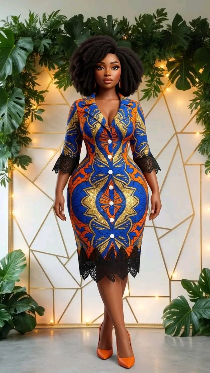 Classic Ankara Short Gown Styles