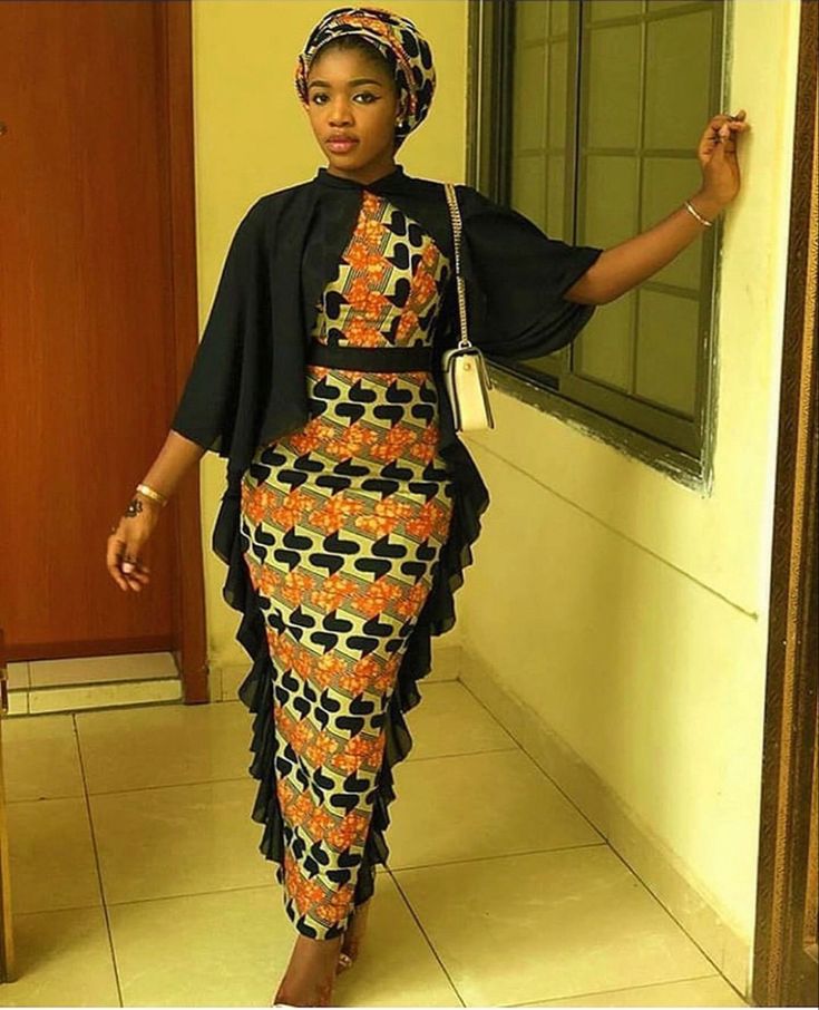 Beautiful 4-Yards Ankara Long Gown Styles 