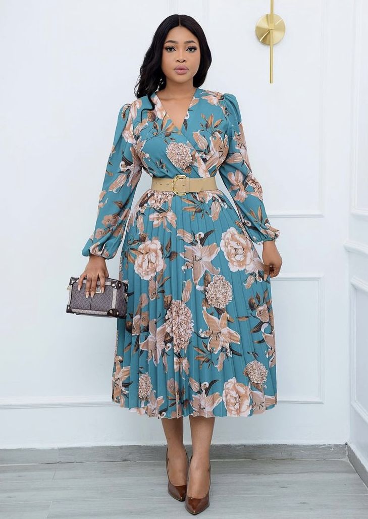 Latest Chiffon Gown Ideas for Church