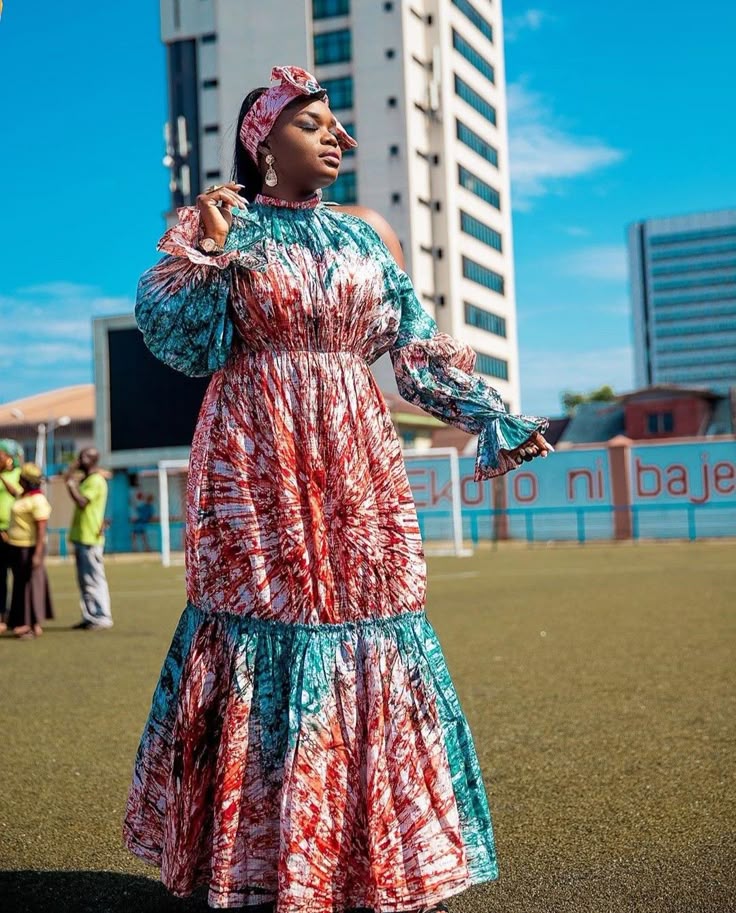New Styles for Kampala Gown for Matured Women ​