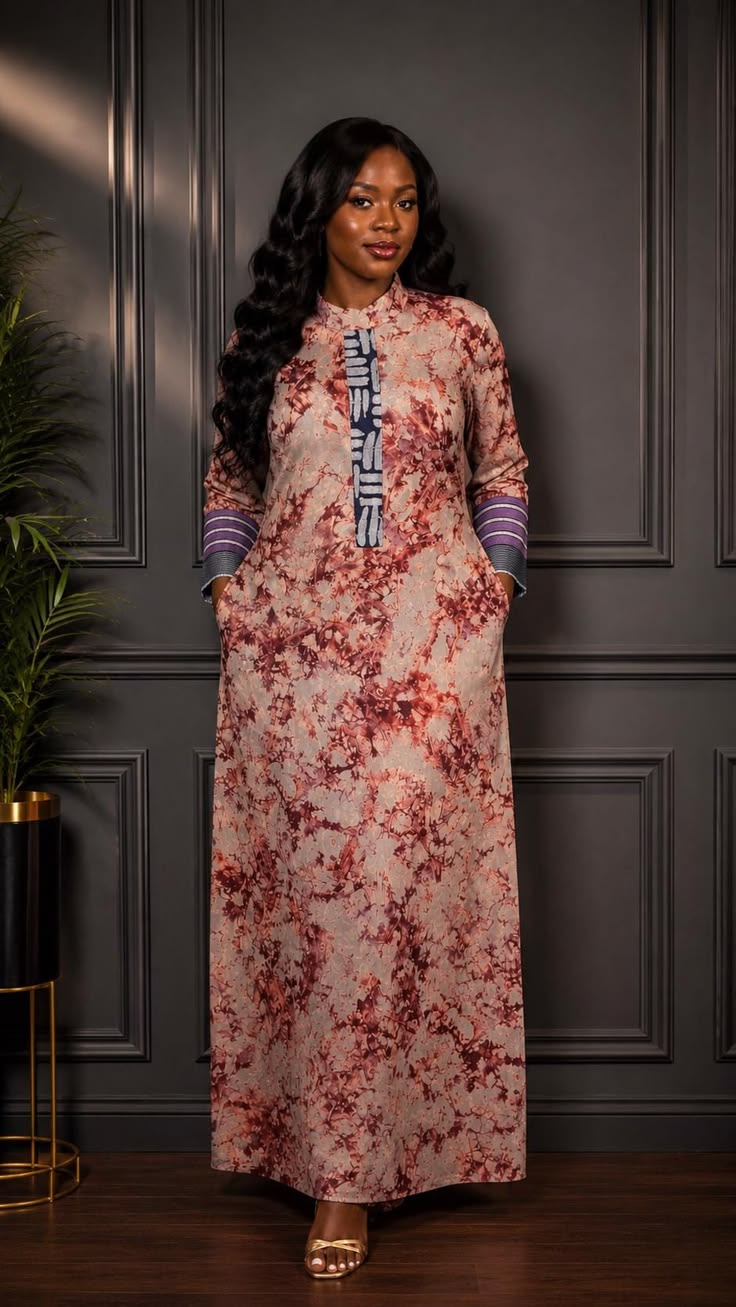 New Styles for Kampala Gown for Ladies