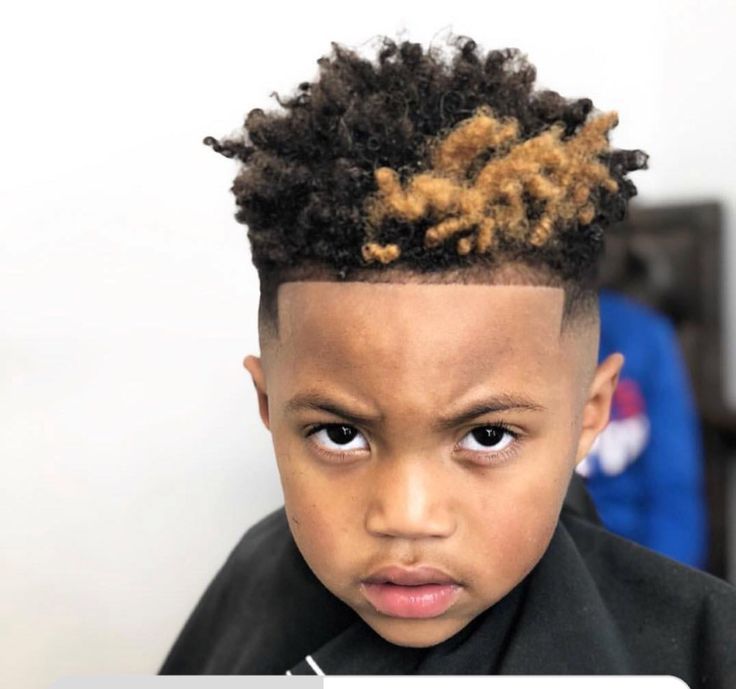 . Curly Haircuts for Black Boys