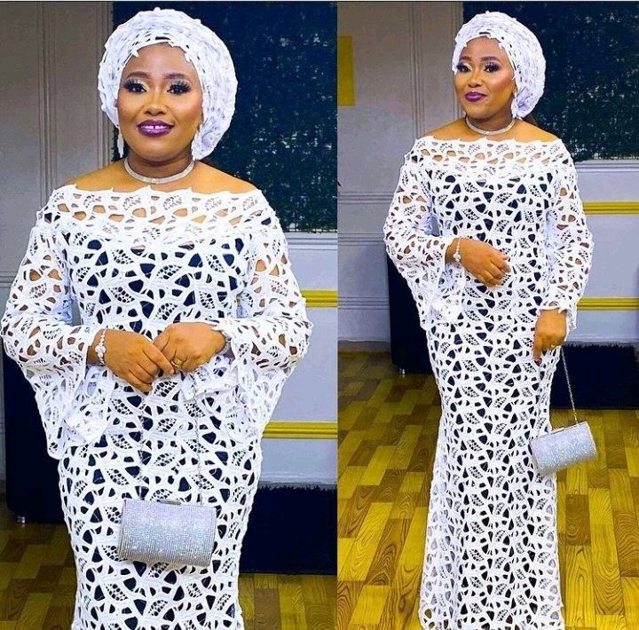 White Lace Gown Styles
