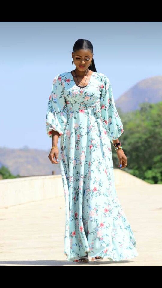 Long Chiffon Dress Ideas