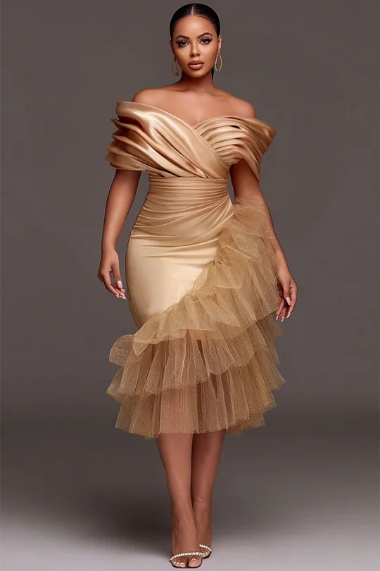 Off -Shoulder Gown Ideas