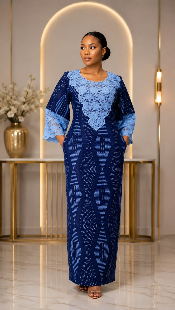 New Styles for Kampala Gown for Ladies ​