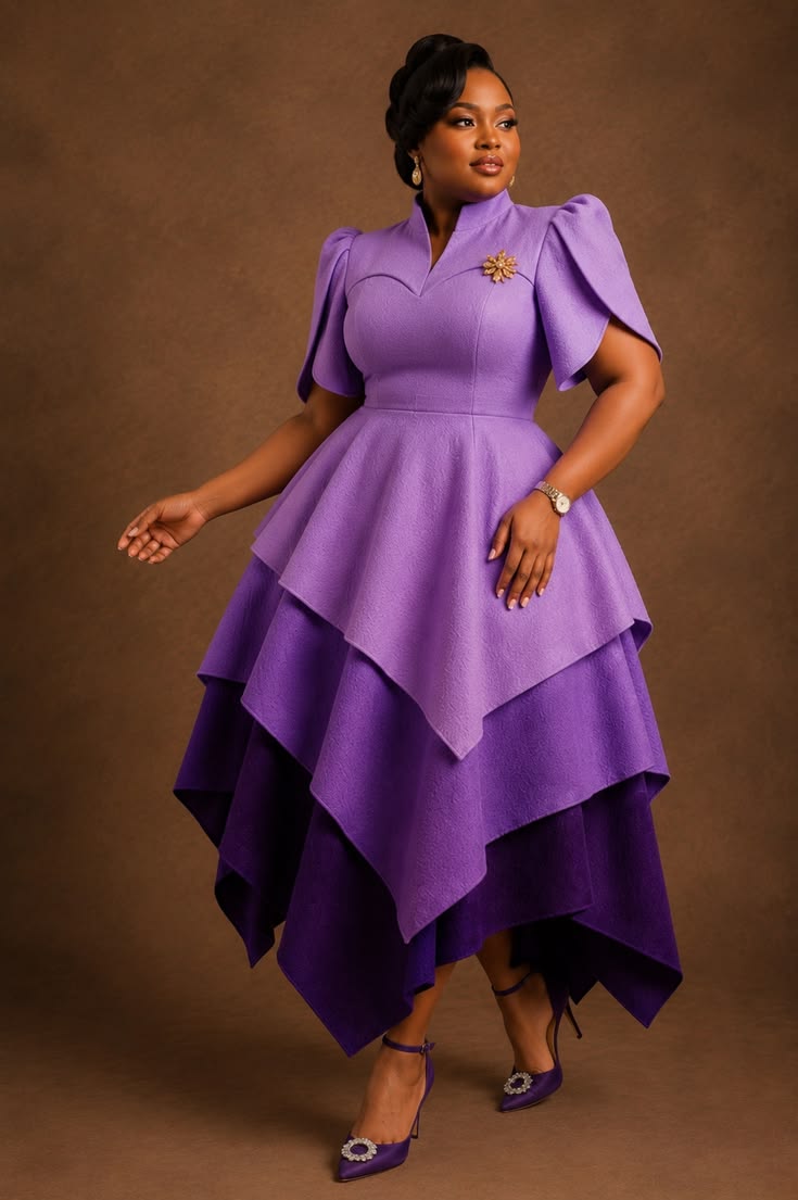 Elegant English Gown Styles