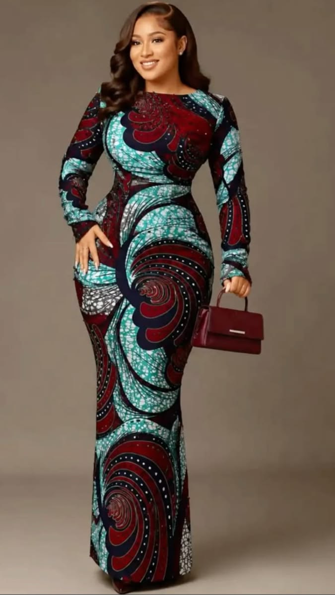 Simple Classy Ankara Long Gowns 