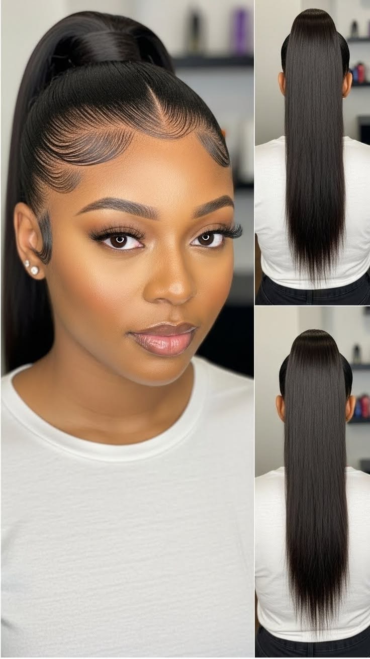 Trending Packing Gel Hairstyles for Ladies