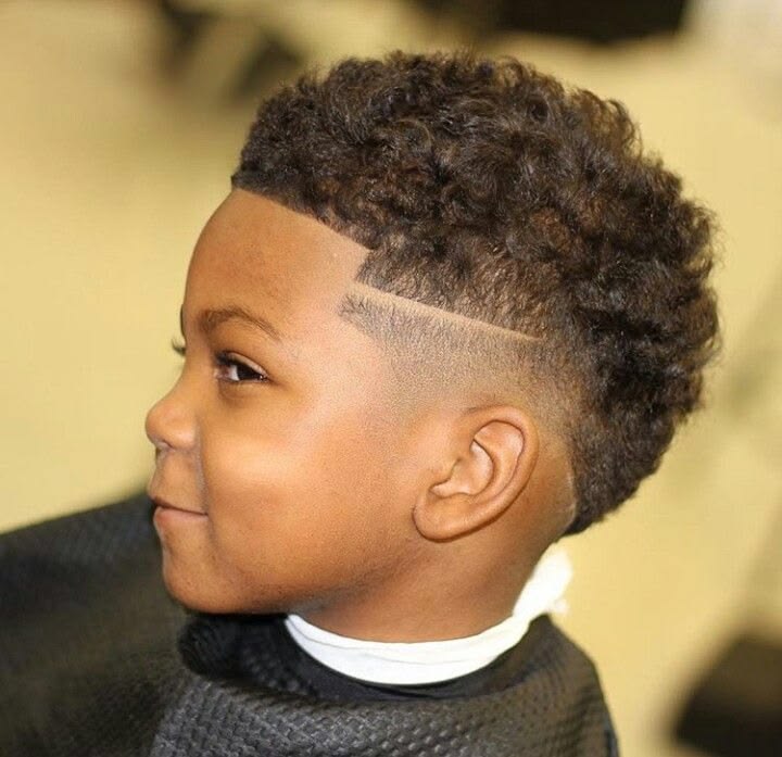 . Curly Haircuts for Black Boys