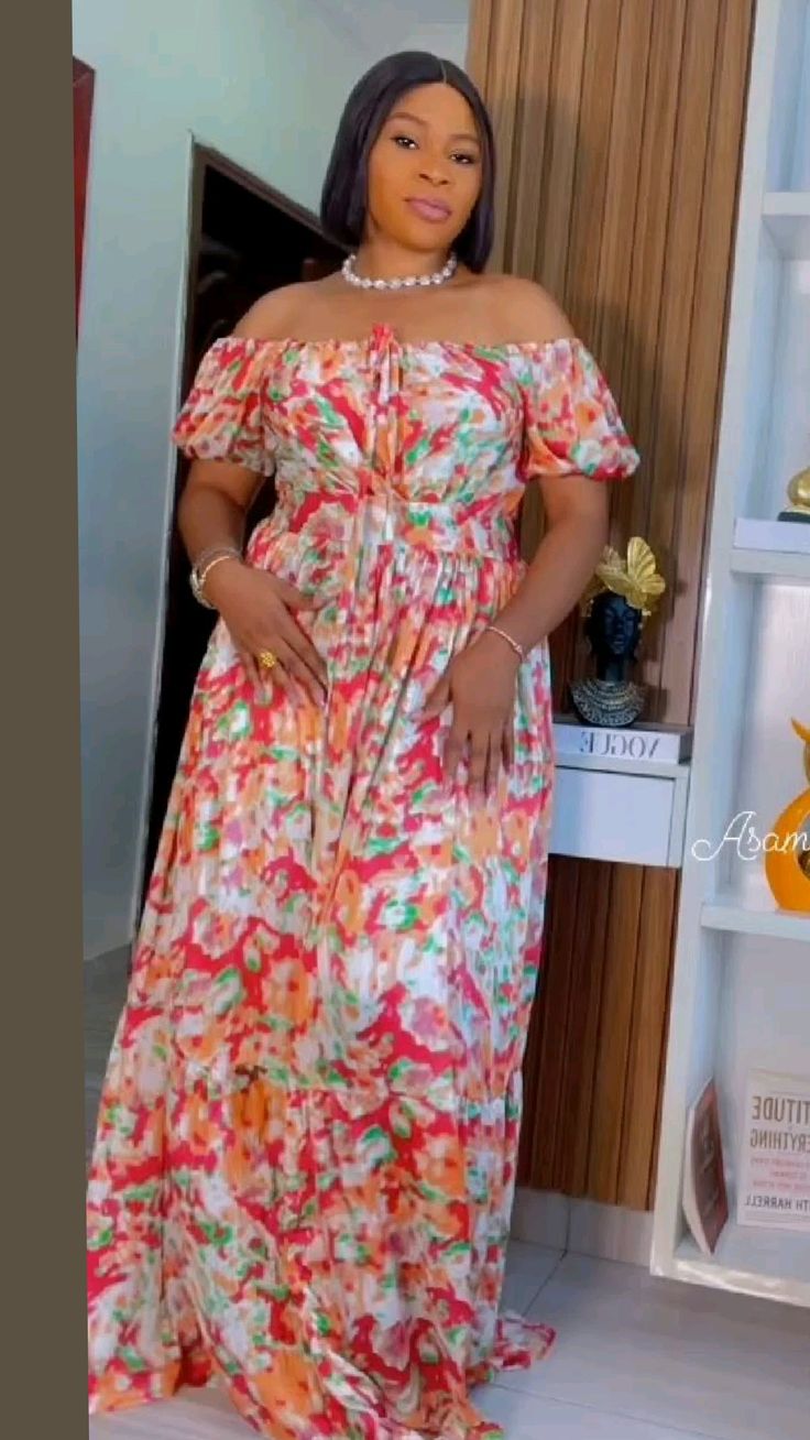 Simple Chiffon Gown Styles for Church