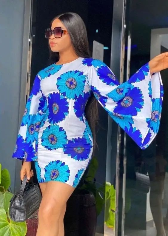 Beautiful Short Gown Styles for Ladies in Nigeria 