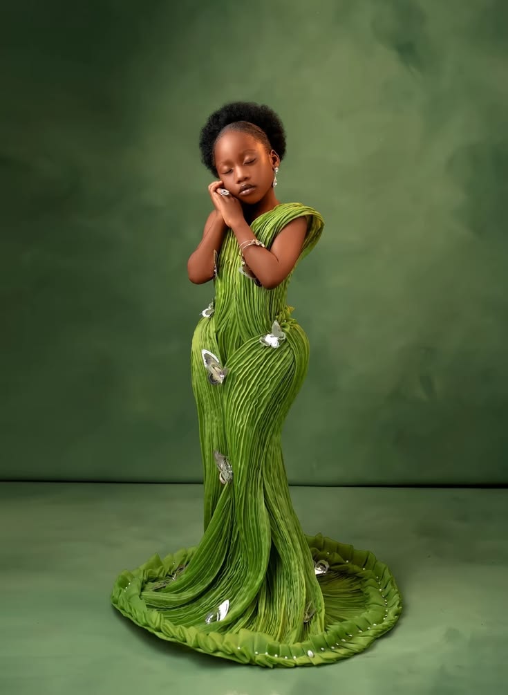 Trending Simple Lace Styles for Girl Child