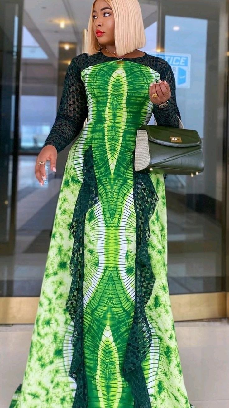 New Styles for Kampala Gown for Matured Women ​