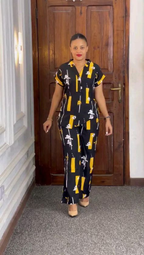 Simple Material Top and Trousers Styles ​