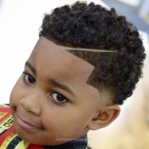 . Curly Haircuts for Black Boys