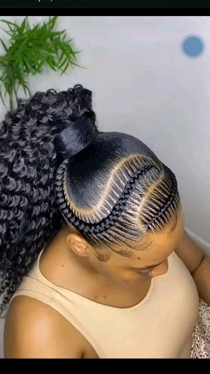 Simple Packing Gel Hairstyles with Attachment