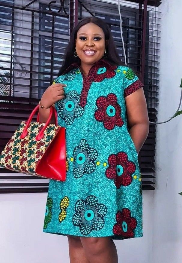 Short Ankara Styles for Older Mothers