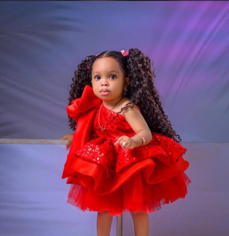 Short Simple Lace Styles for Girl Child