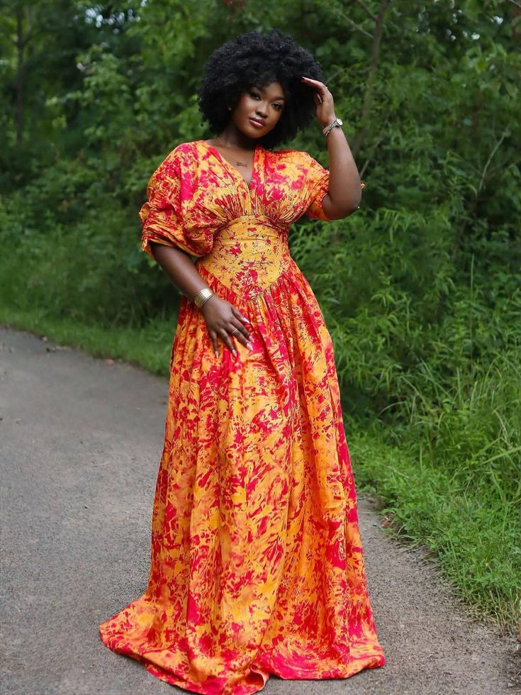 Latest Vintage Gown Styles for Teenagers in Nigeria 